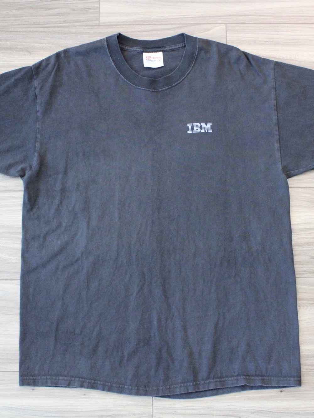 Y2K Hanes IBM Life Sciences Shirt Size L Rare Promotional Shirt